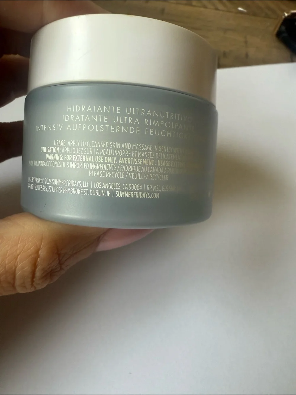 Summer Fridays Rich Cushion Cream